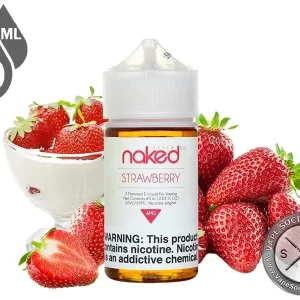 Strawberry By Naked 100 Cream E-Liquids 60ml