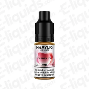 Cherry Ice Nic Salt Vape Juice by Maryliq