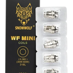 SnowWolf WF Mini Replacement Coils (5-Pack)