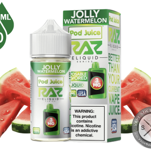 Jolly Watermelon | Pod Juice x RAZ E-Liquid 100ml
