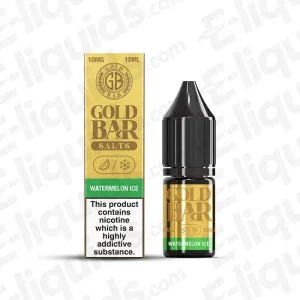 Gold Bar Watermelon Ice Nic Salt