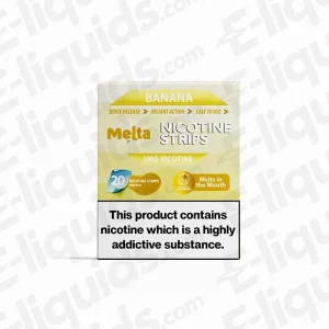 Banana MELTA Nicotine Strips