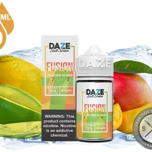 Yellow Green Red Mango ICED 7 Daze Fusion Salt 30ml