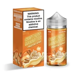 Custard Monster E-Liquid - Pumpkin Spice - 100ml | Only $18.99