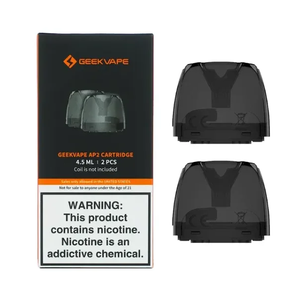 GeekVape AP2 Empty Replacement Pod 2-Pack - Image 2