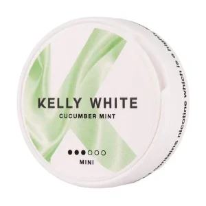 Cucumber Mint Mini Nicotine Pouches by Kelly White