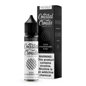 Coastal Clouds E-Liquid - Iced Strawberry Kiwi - 60ml | Only $14.99