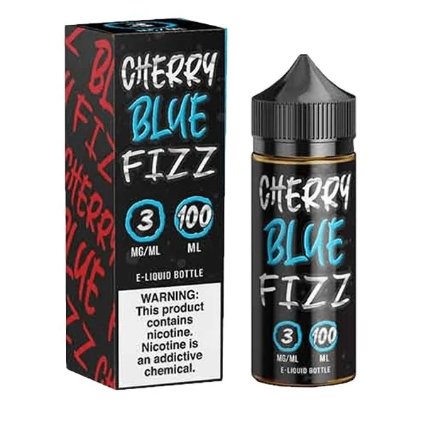 Cherry Blue Fizz by Juice Man 100mL