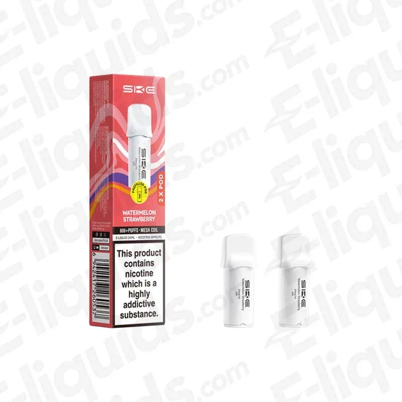 SKE 600 Pro Watermelon Strawberry Prefilled Pod (Pack of 2)