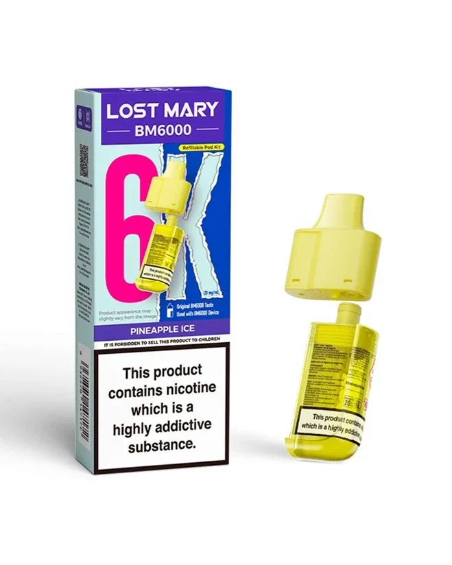 Pineapple Ice Lost Mary BM6000 Refill Pod - Image 2