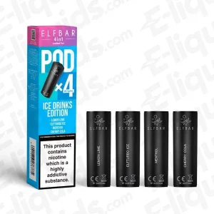 ELF BAR 4-in-1 Ice Drink Edition Prefilled Pod