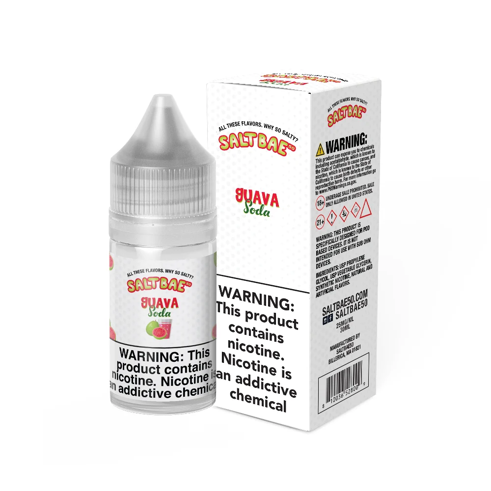 Guava Soda Salt Bae 50 Salts 30mL