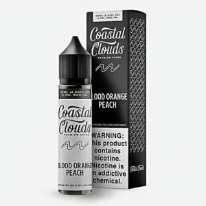 Coastal Clouds Salt Blood Orange Peach E-Liquid 30ml