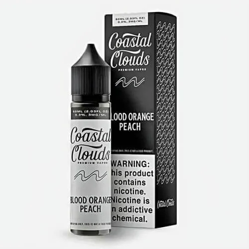 Coastal Clouds Salt Blood Orange Peach E-Liquid 30ml