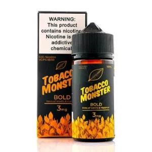 Tobacco Monster Bold Tobacco E-Liquid 100ml