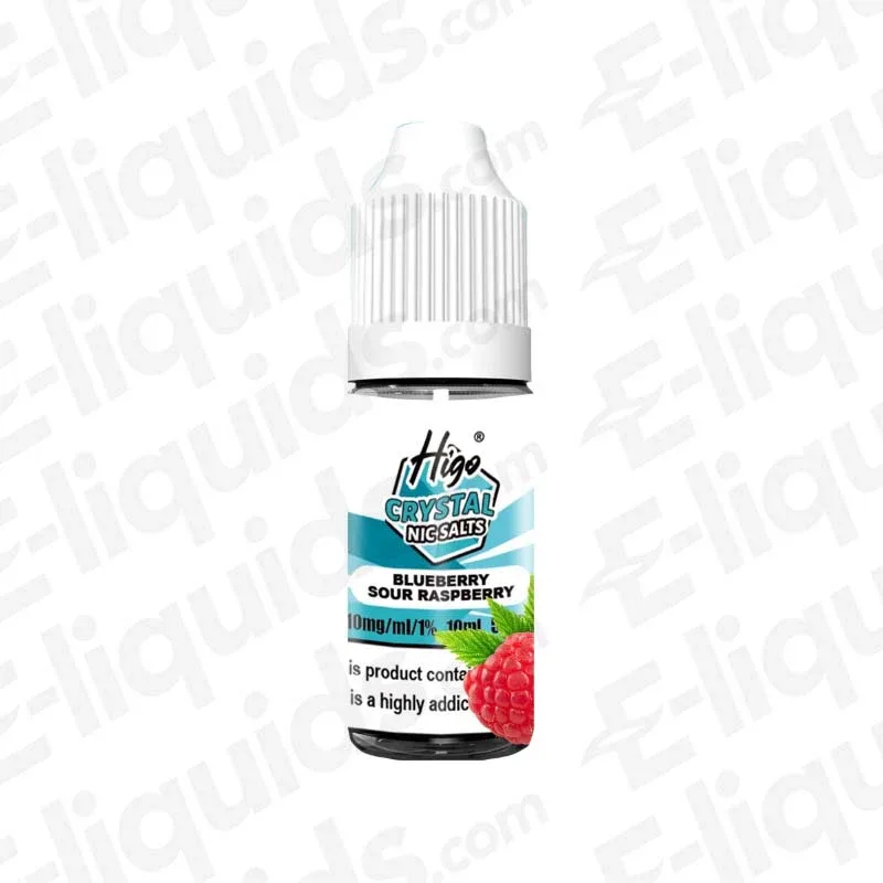 Higo Blueberry Sour Raspberry Crystal Nic Salt