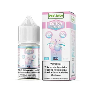 Cotton Clouds Pod Juice Salts 30mL