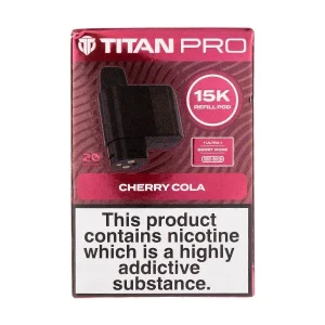 Cherry Cola Pro 15K Prefilled Pod + Refill by Titan