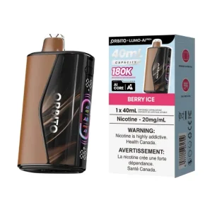 Orbito 180K Disposable Vape - Berry Ice