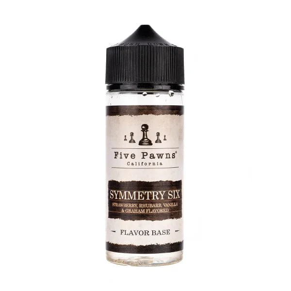 Symmetry Six 100ml (50/50) Shortfill E-Liquid by Five Pawns