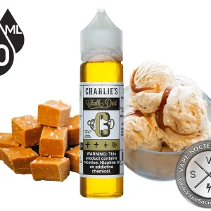 Sea Salt Savory Caramel Ice Cream By Charlie's Chalk Dust 60ml