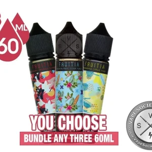 Fresh Farms E-Liquid Fruitia Bundle 3x60ml (180ml)