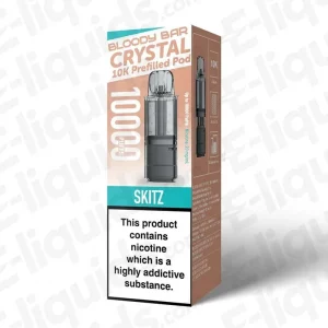 Bloody Bar Crystal 10K Skitz Prefilled Pod