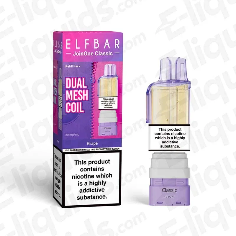 ELF BAR JoinOne15 Classic Grape Prefilled Pods