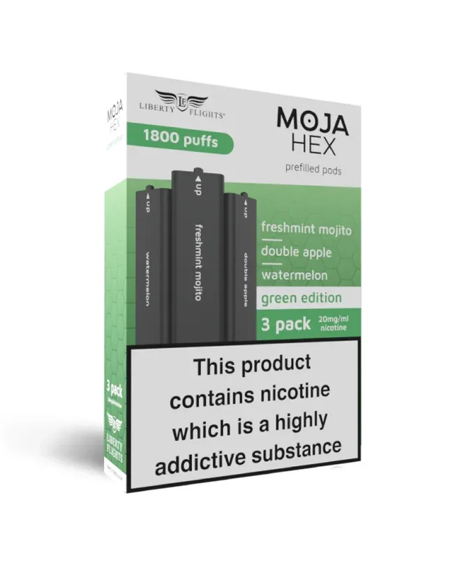Moja Hex Green Edition Refill Pods (x3)