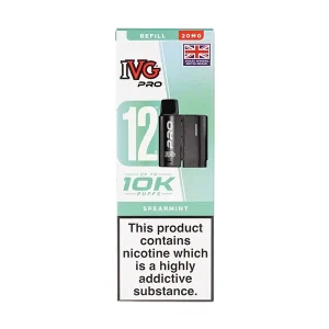 Spearmint Pro 12 Prefilled Pod + Refill by IVG
