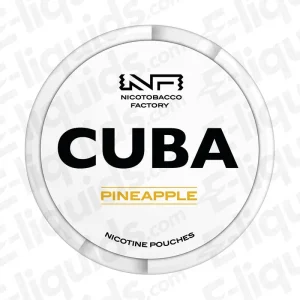 CUBA White Pineapple Nicotine Pouches