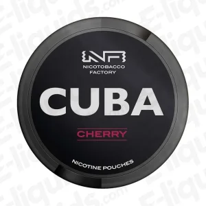 CUBA Black Cherry Nicotine Pouches