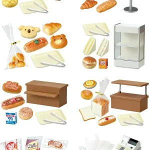 Re-Ment Petite Sample: Bakers Nostalgic Miniature Figure Set