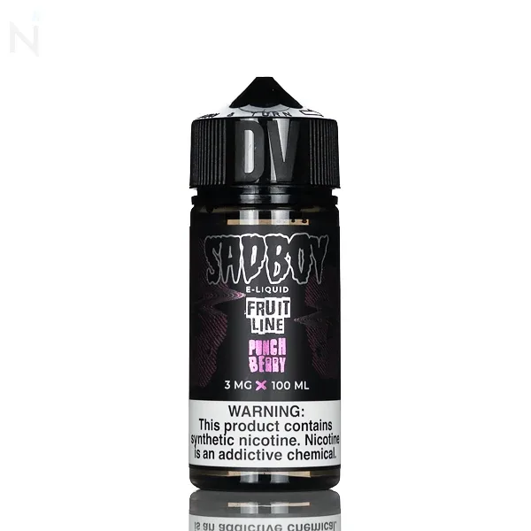 Sadboy E-Liquid - Punch Berry - 100ml - Image 2