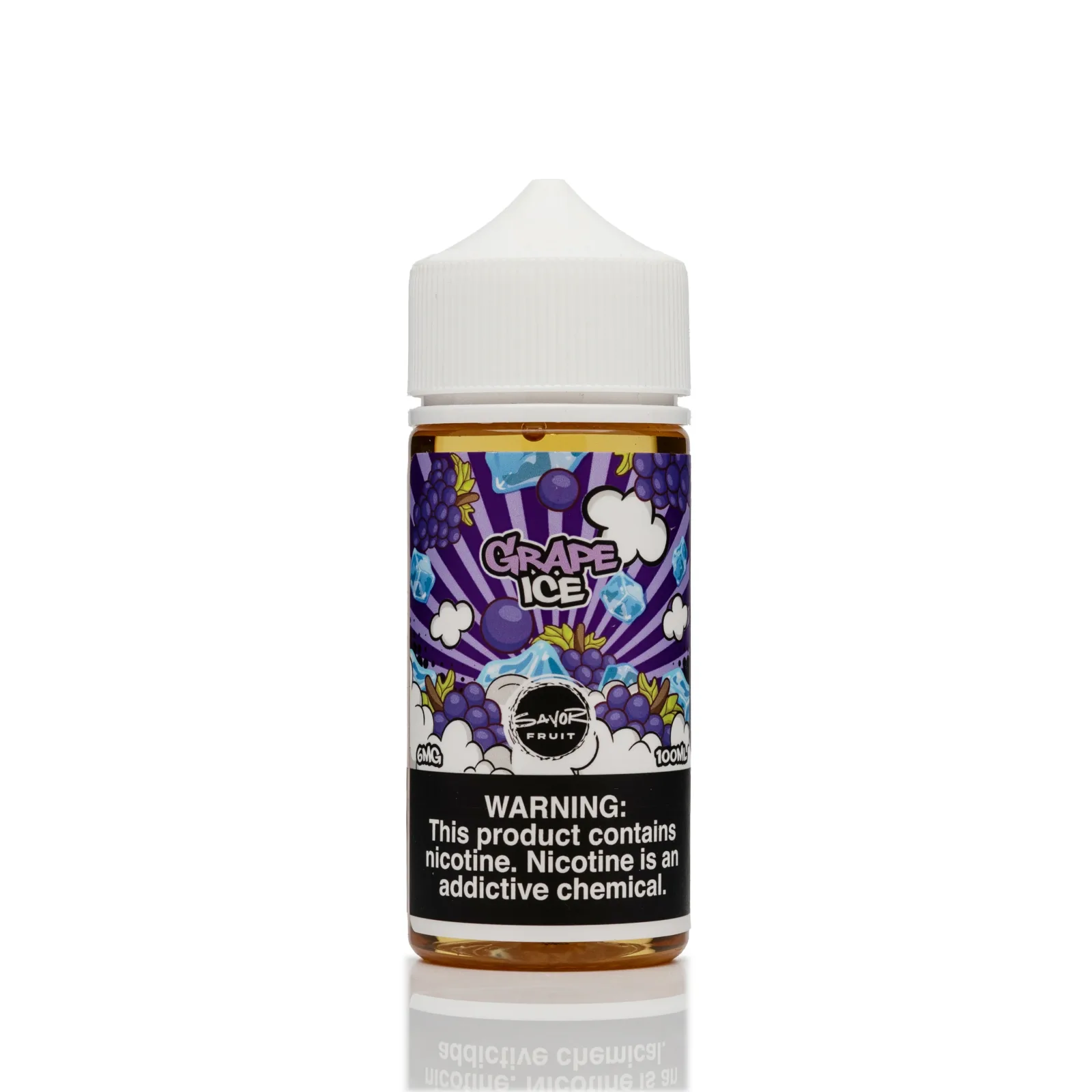 Savor E-Liquid Grape Ice - 100ml - Image 2
