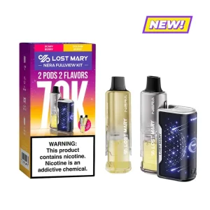 Scary Berry &amp; Golden Berry - Lost Mary Nera Fullview 70k Disposable Vape Kit