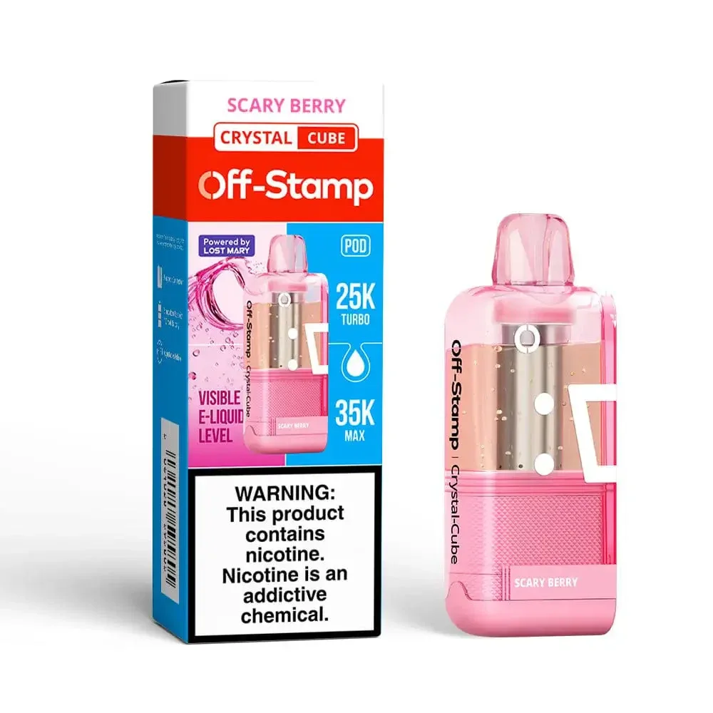 Scary Berry - Off-Stamp Crystal Cube 35K Disposable Pod