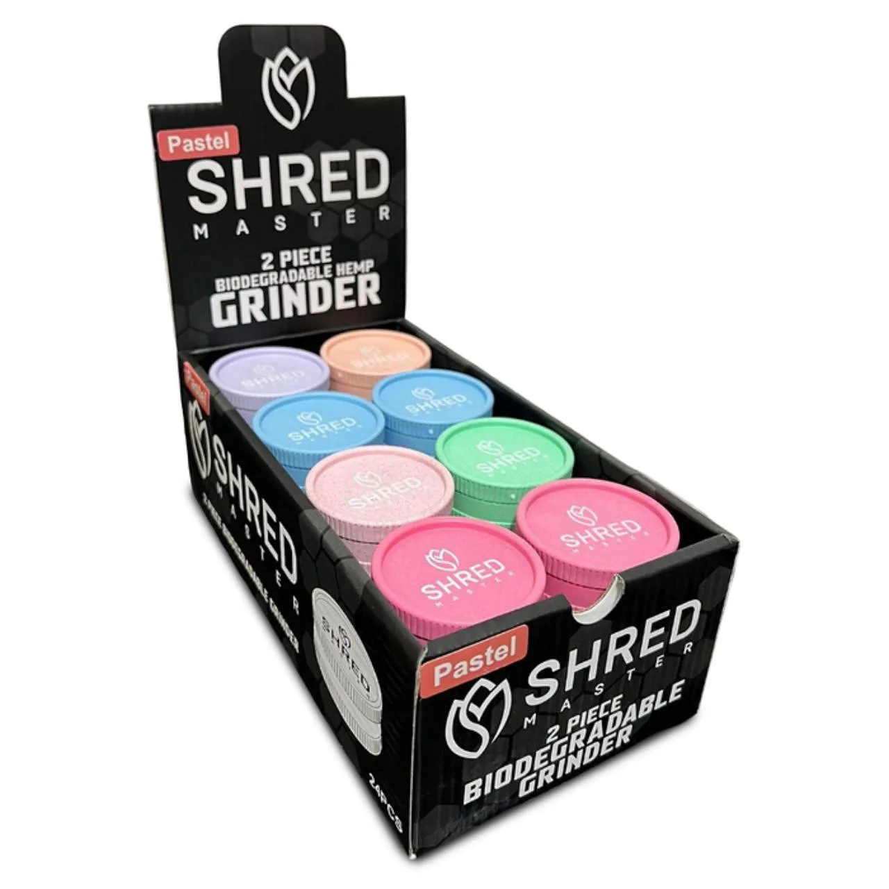 Shred Master Hemp Grinder 2PC 24CT