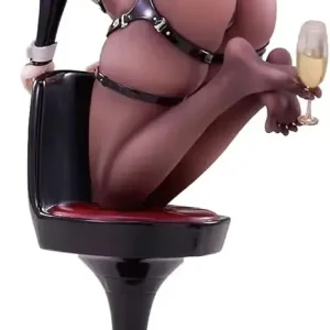Siki Anim Champagne Bunny Girl Roze Black Stocking Figure 1/6 Scale