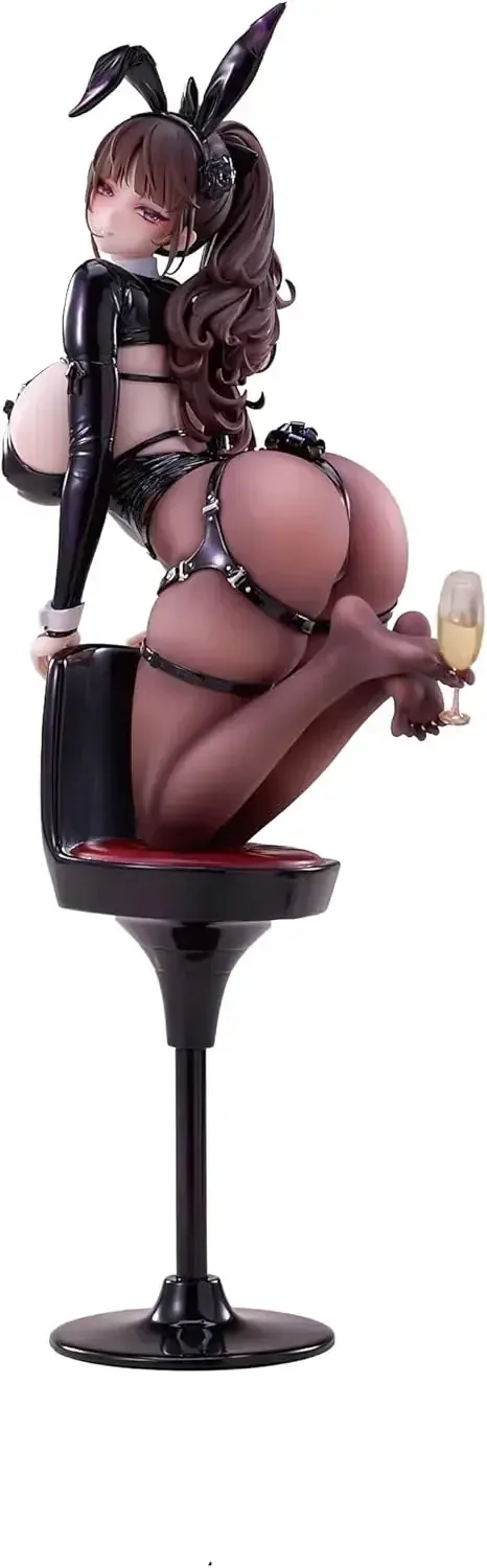 Siki Anim Champagne Bunny Girl Roze Black Stocking Figure 1/6 Scale