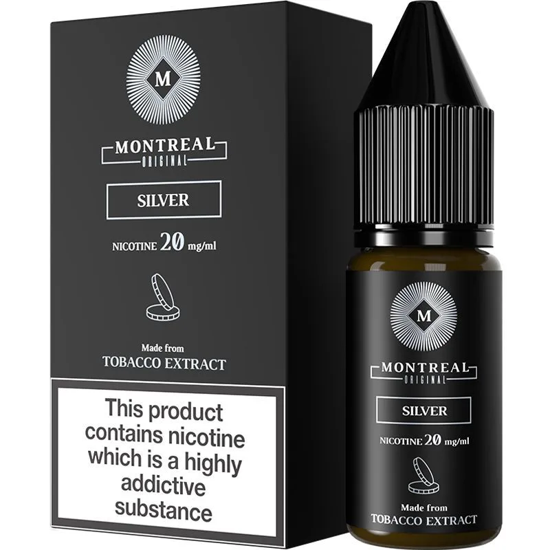 Silver Montreal Original e-liquid 10ml