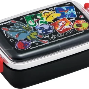 Skater Kids Lunch Box 450ml Dome Lid Pokemon for Boys Japan Made