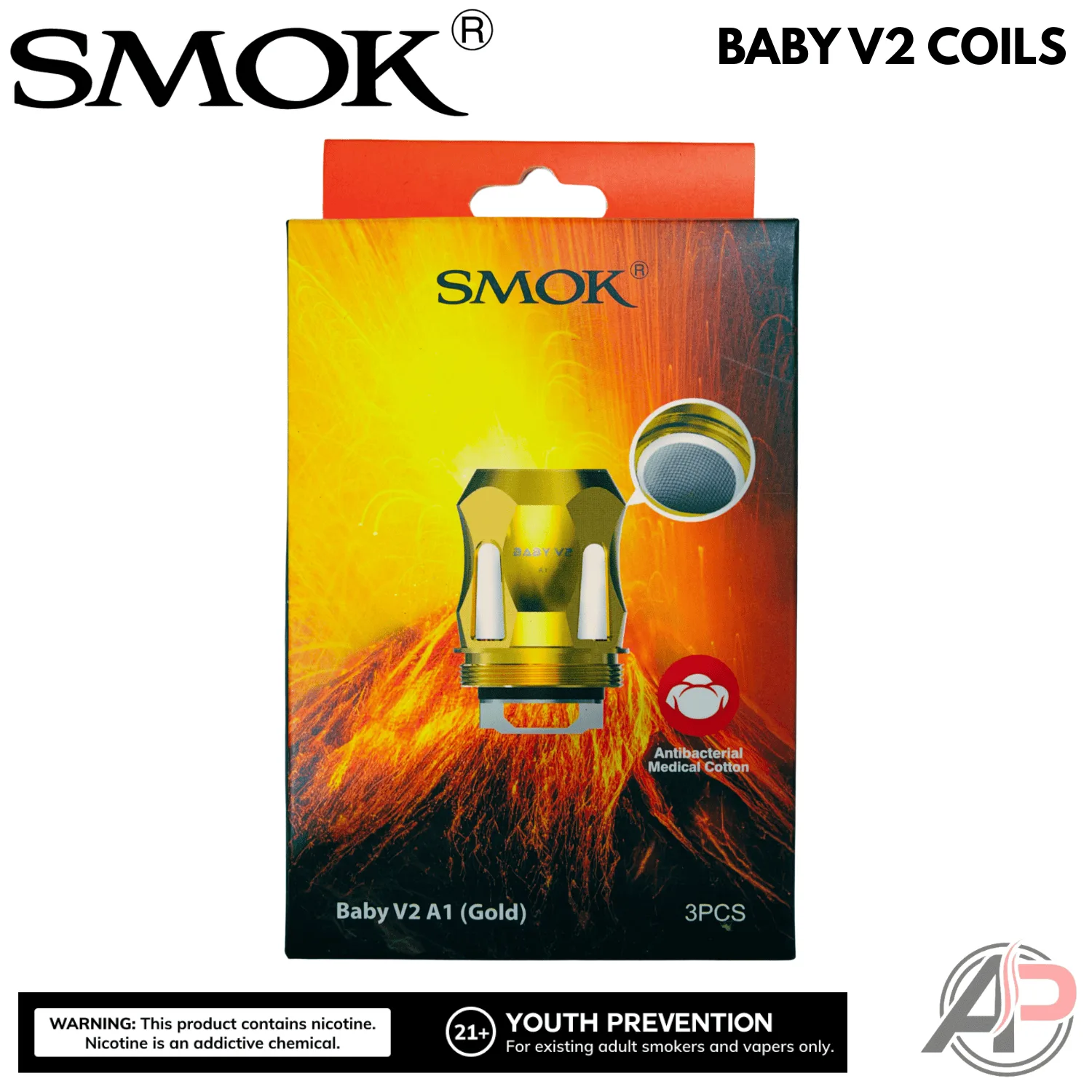 Smok Baby V2 Replacement Coils 3 Pack - Image 2