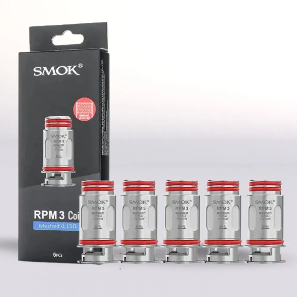 Smok RPM 3 Replacement Coils - Pack of 5
