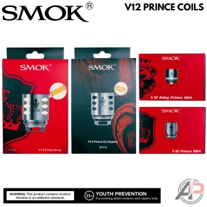 Smok V12 Prince Replacement Coils 3 Pack