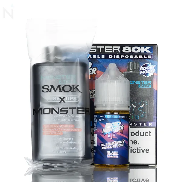 SMOK x Pod Monster 80K Puffs Refillable Disposable - Image 2
