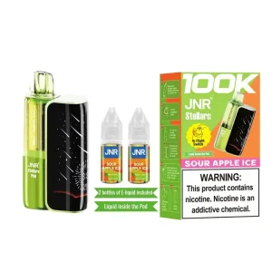 Sour Apple Ice - JNR Stellarc 100k Disposable Vape Kit