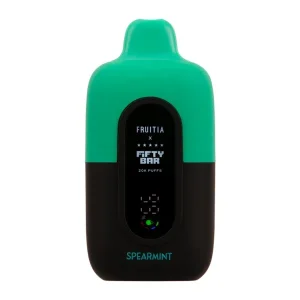 Spearmint FRUITIA X Fifty Bar 20K - America’s Trusted Online Vape Store