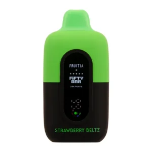 Strawberry Beltz FRUITIA X Fifty Bar 20K - America’s Trusted Online Vape Store