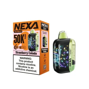 Strawberry Colada Nexa Ultra II 50K Puffs Vape - 20mL